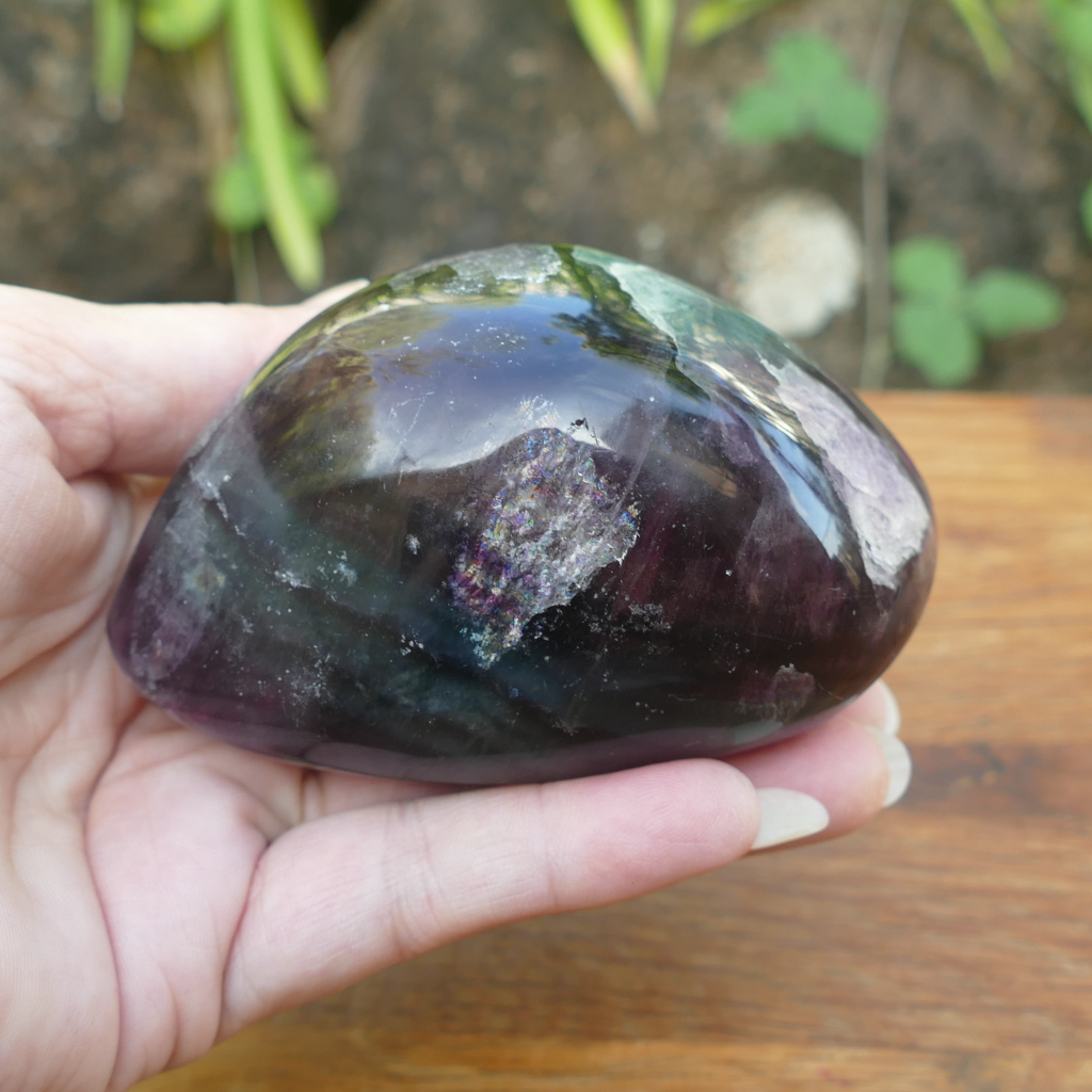 Rainbow Fluorite Polished Freeform | Natural Fluorite Crystal