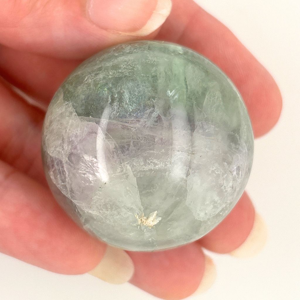 fluorite crystal sphere