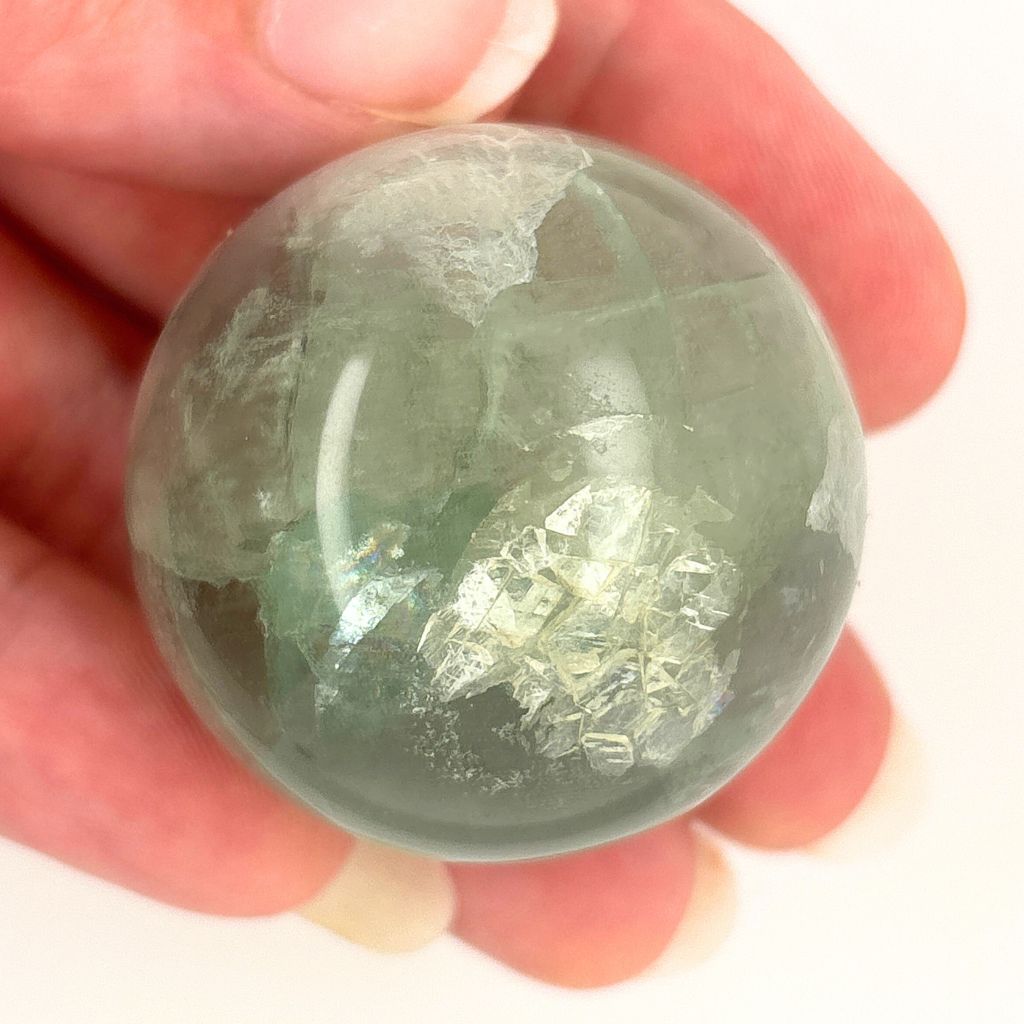 fluorite crystal sphere