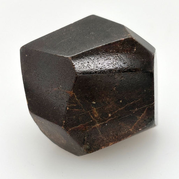 Natural Garnet Geometric Carving