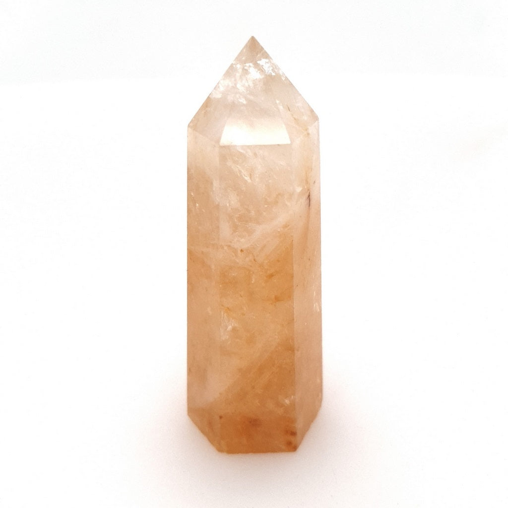 golden healer quartz point