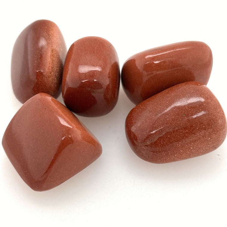 goldstone tumble stones