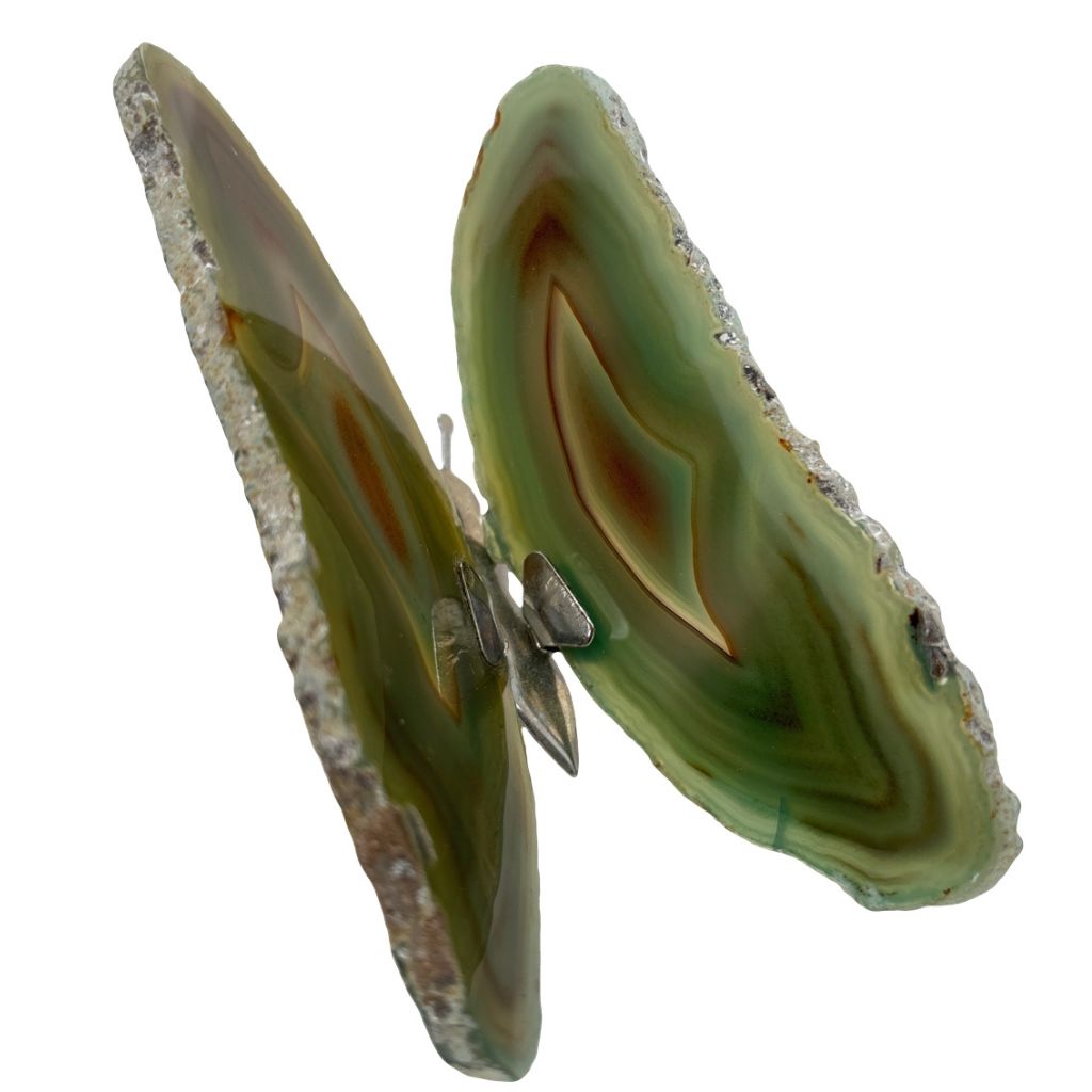 green agate butterfly