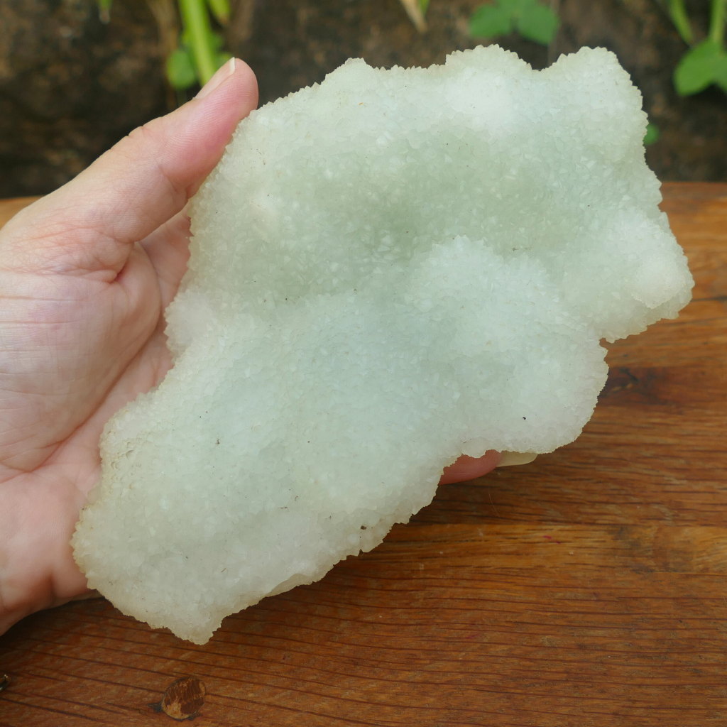 natural green apophyllite druzy specimen