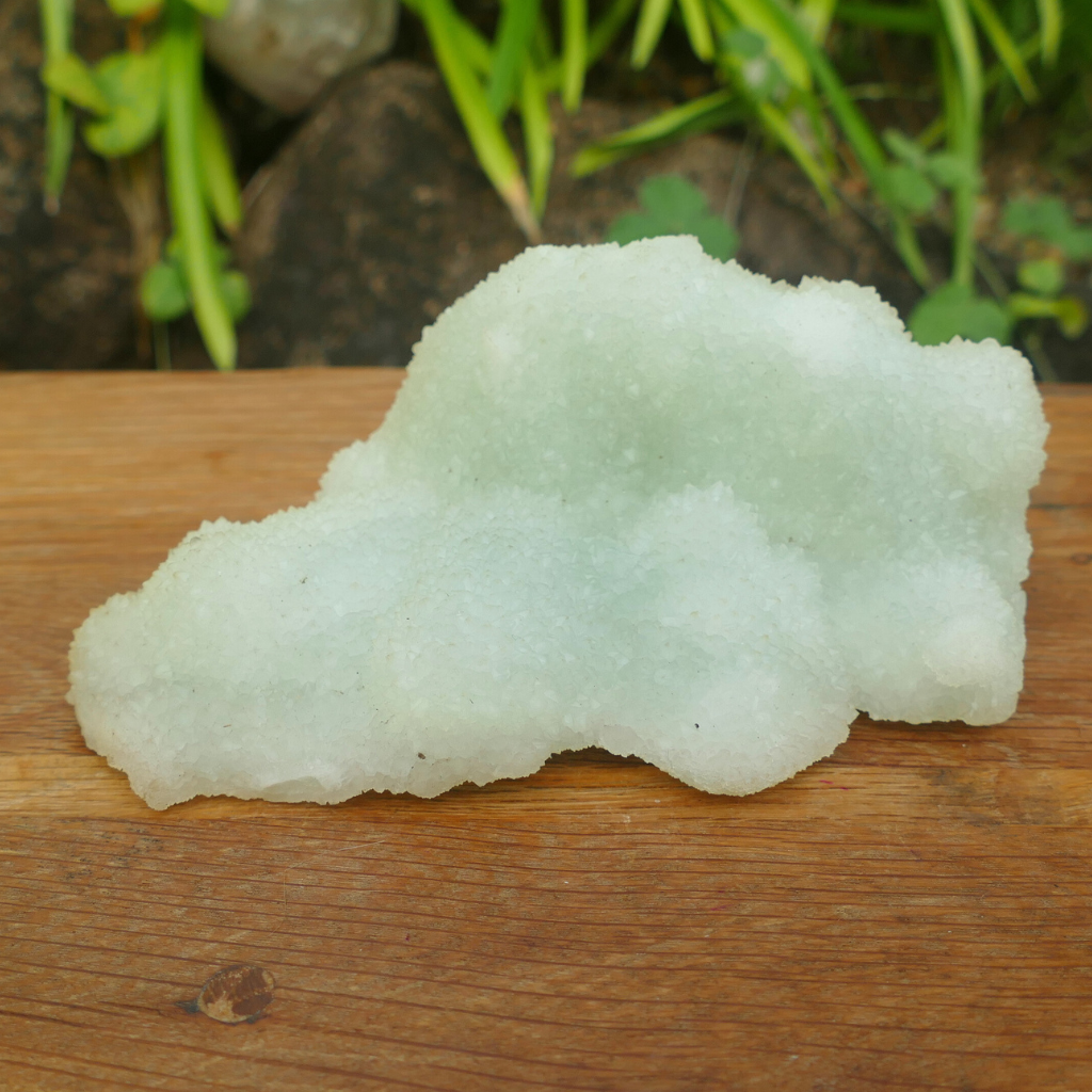 natural green apophyllite druzy specimen