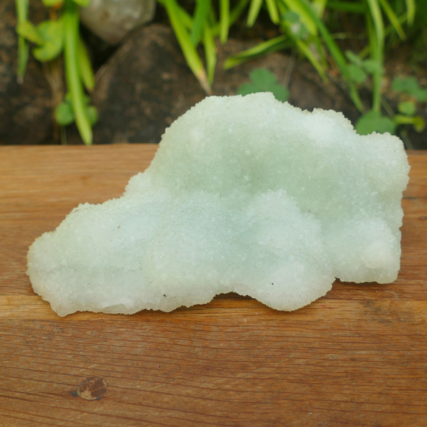 Green Apophyllite Crystal Cluster – Natural Sparkling Mineral Specimen