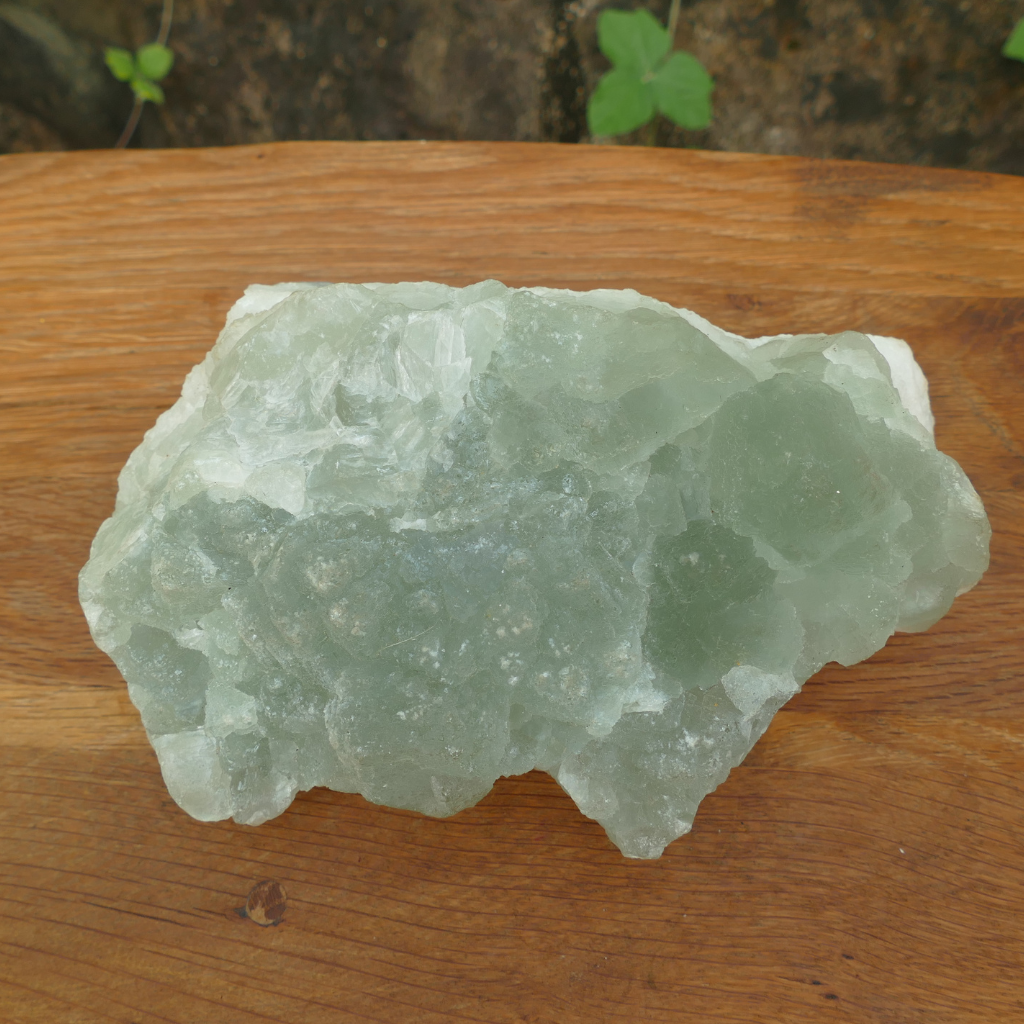 natural green apophyllite mineral specimen