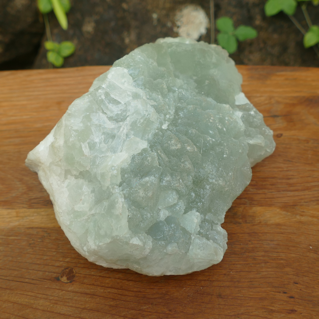 natural green apophyllite mineral specimen