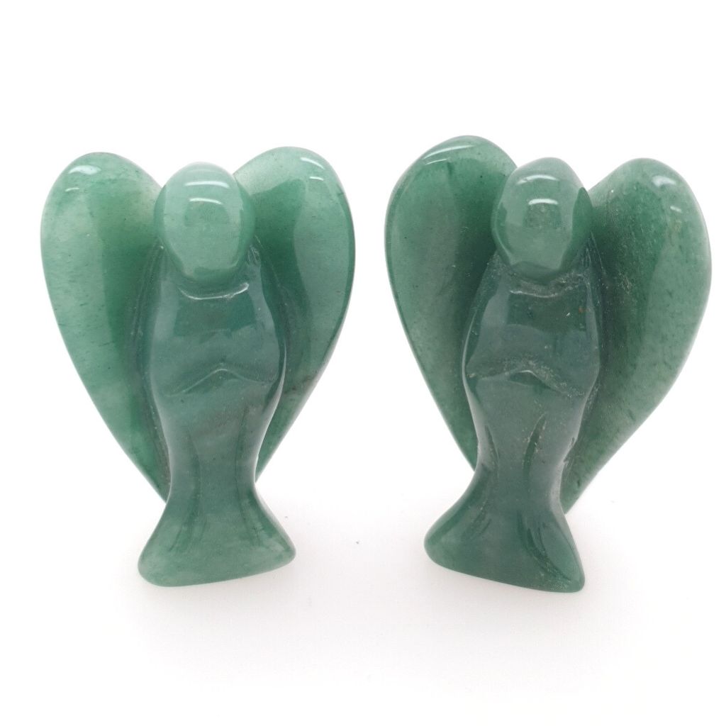 green aventurine angel