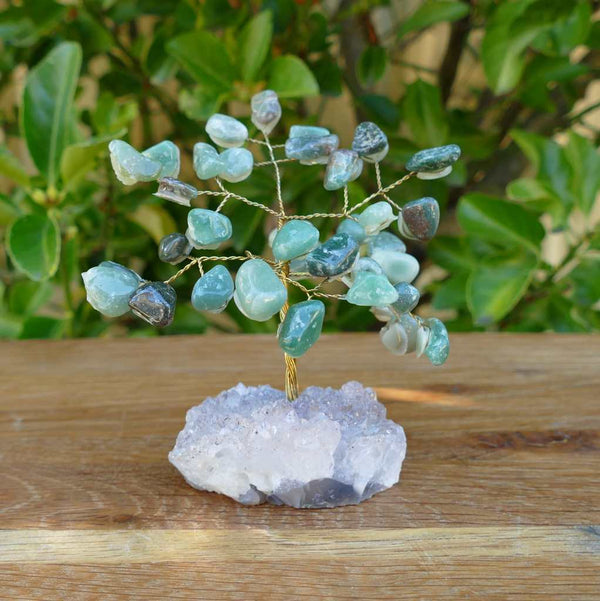 Crystal Gem Tree - Green Aventurine