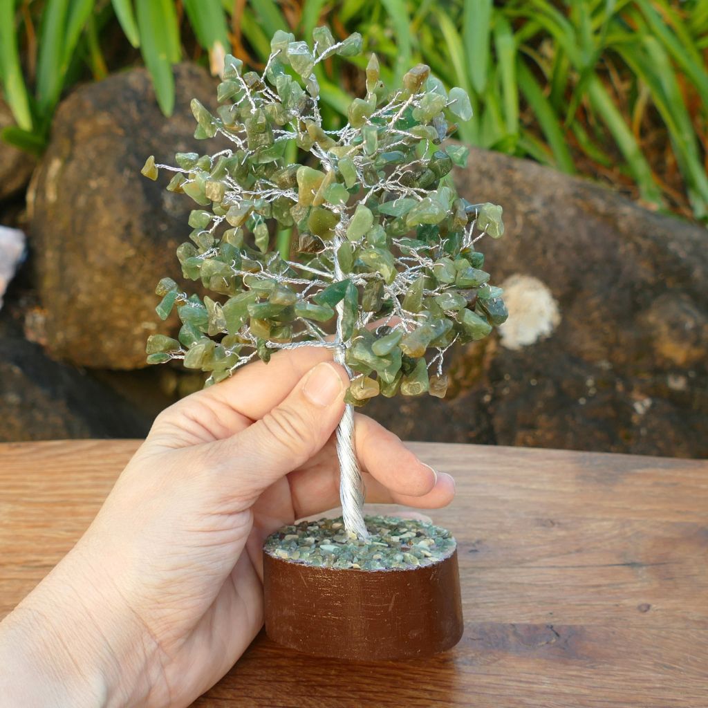 Crystal Gem Tree - Green Aventurine