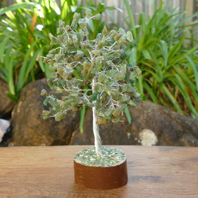 Crystal Gem Tree - Green Aventurine