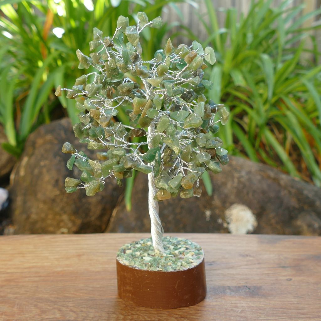 Crystal Gem Tree - Green Aventurine