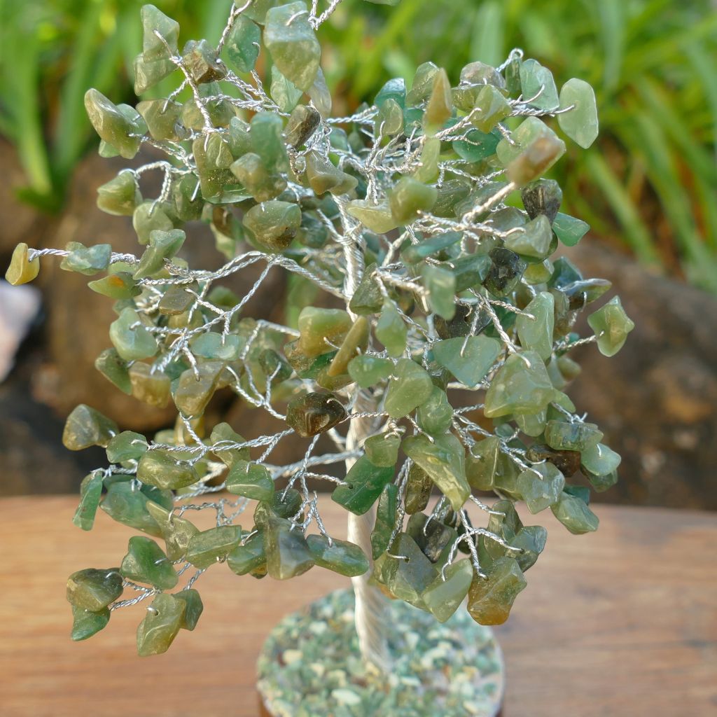 Crystal Gem Tree - Green Aventurine