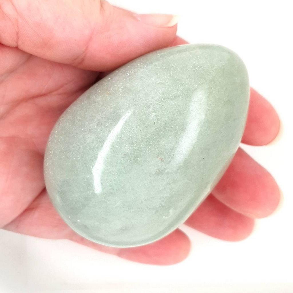 green aventurine crystal egg