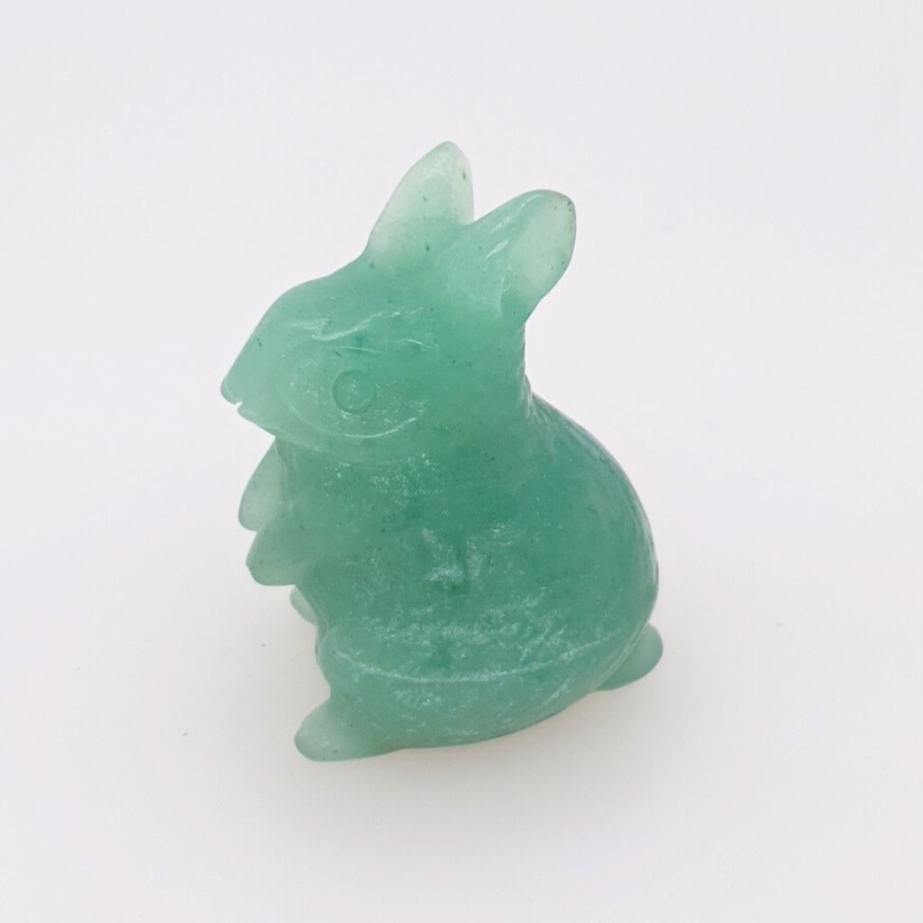 green Aventurine rabbit