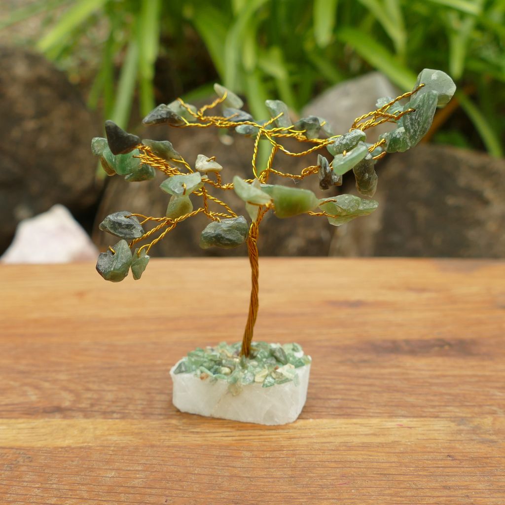 green aventurine tree
