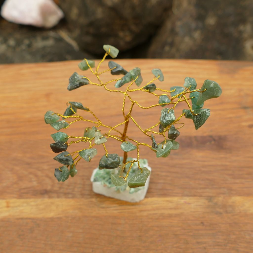 green aventurine tree