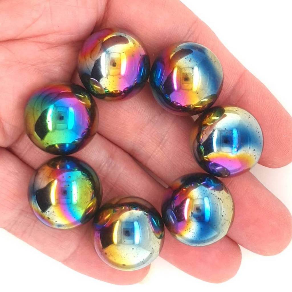 magnetic hematite spheres