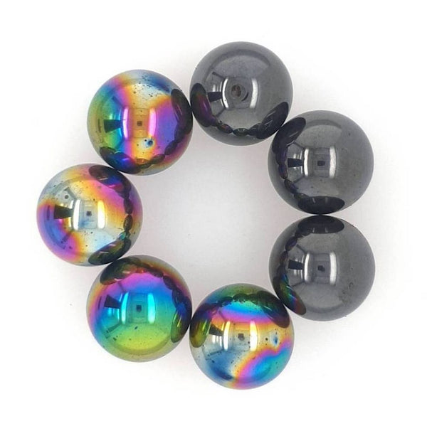 Magnetic Hematite Balls Spheres Smooth Magnets Desk Toy for Office Home Decor
