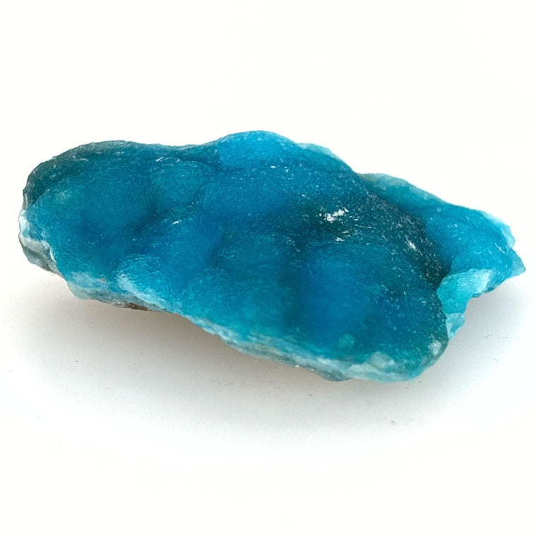 Natural blue Hemimorphite mineral specimen from Yunnan China – 30g