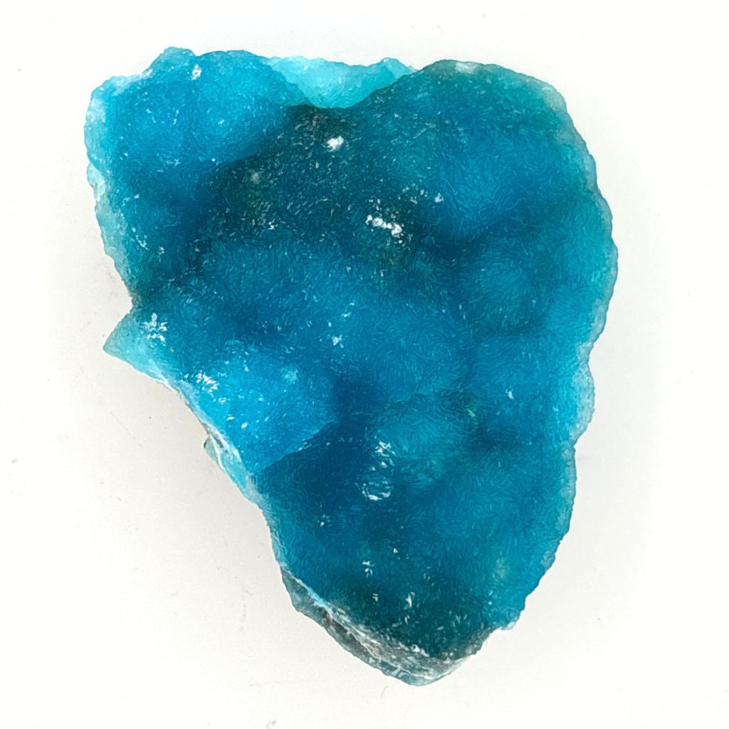 Natural blue Hemimorphite mineral specimen from Yunnan China – 30g