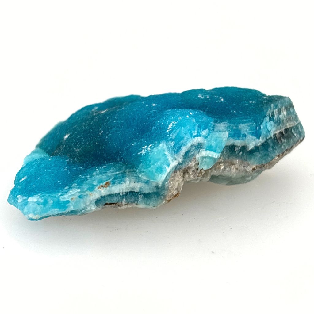 Natural blue Hemimorphite mineral specimen from Yunnan China – 30g