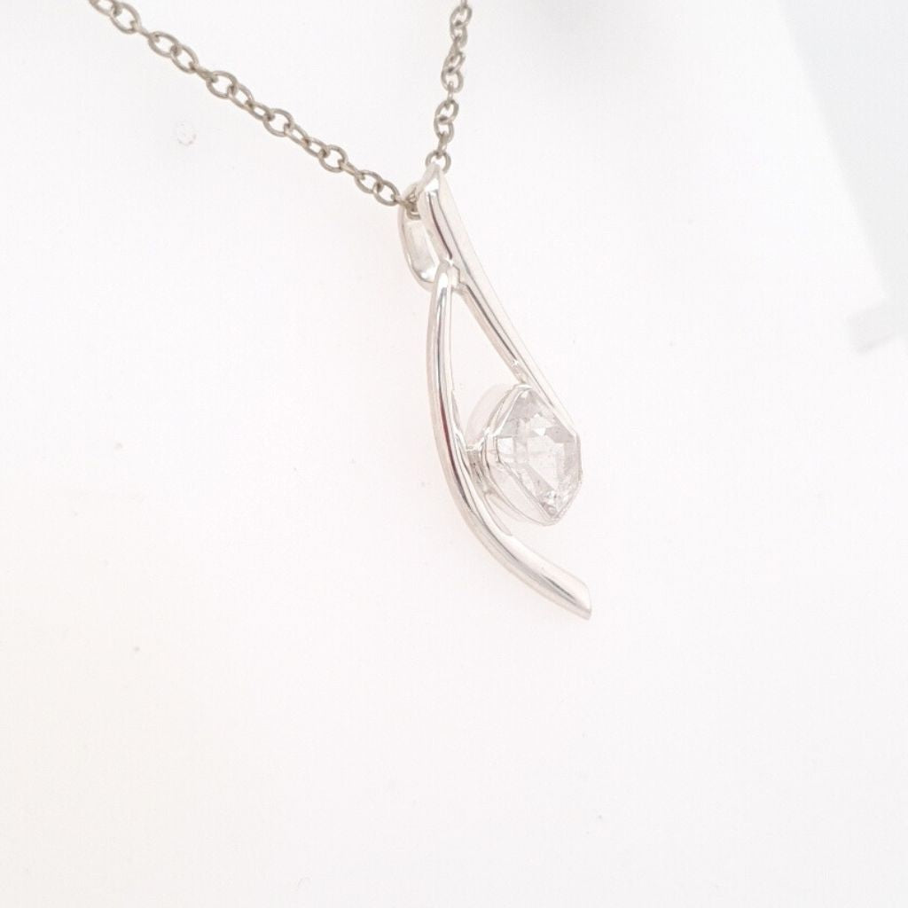 Herkimer diamond pendant