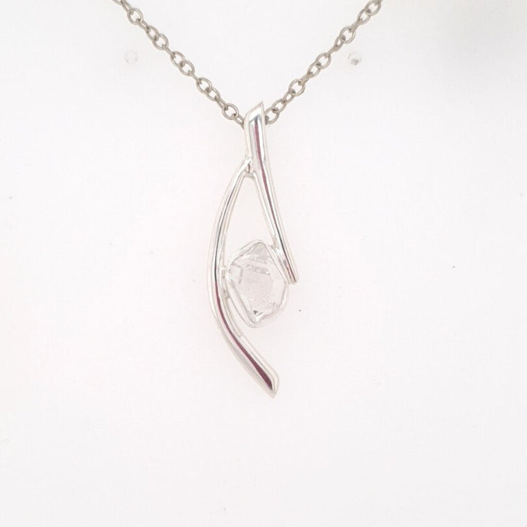 Herkimer diamond pendant