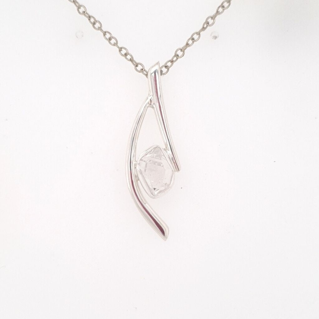Herkimer diamond pendant