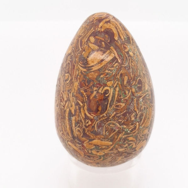 Calligraphy Jasper (Elephant Skin) Egg