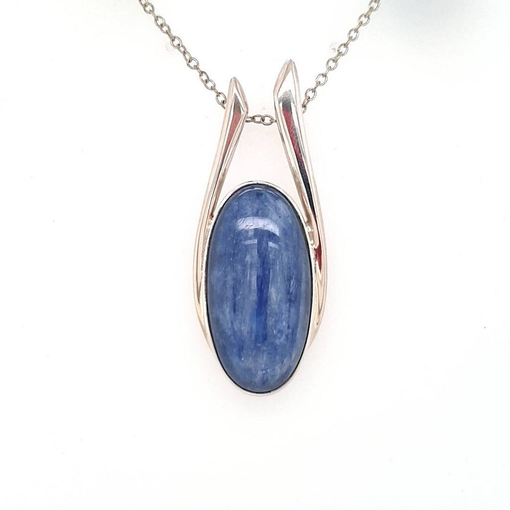 kyanite crystal pendant
