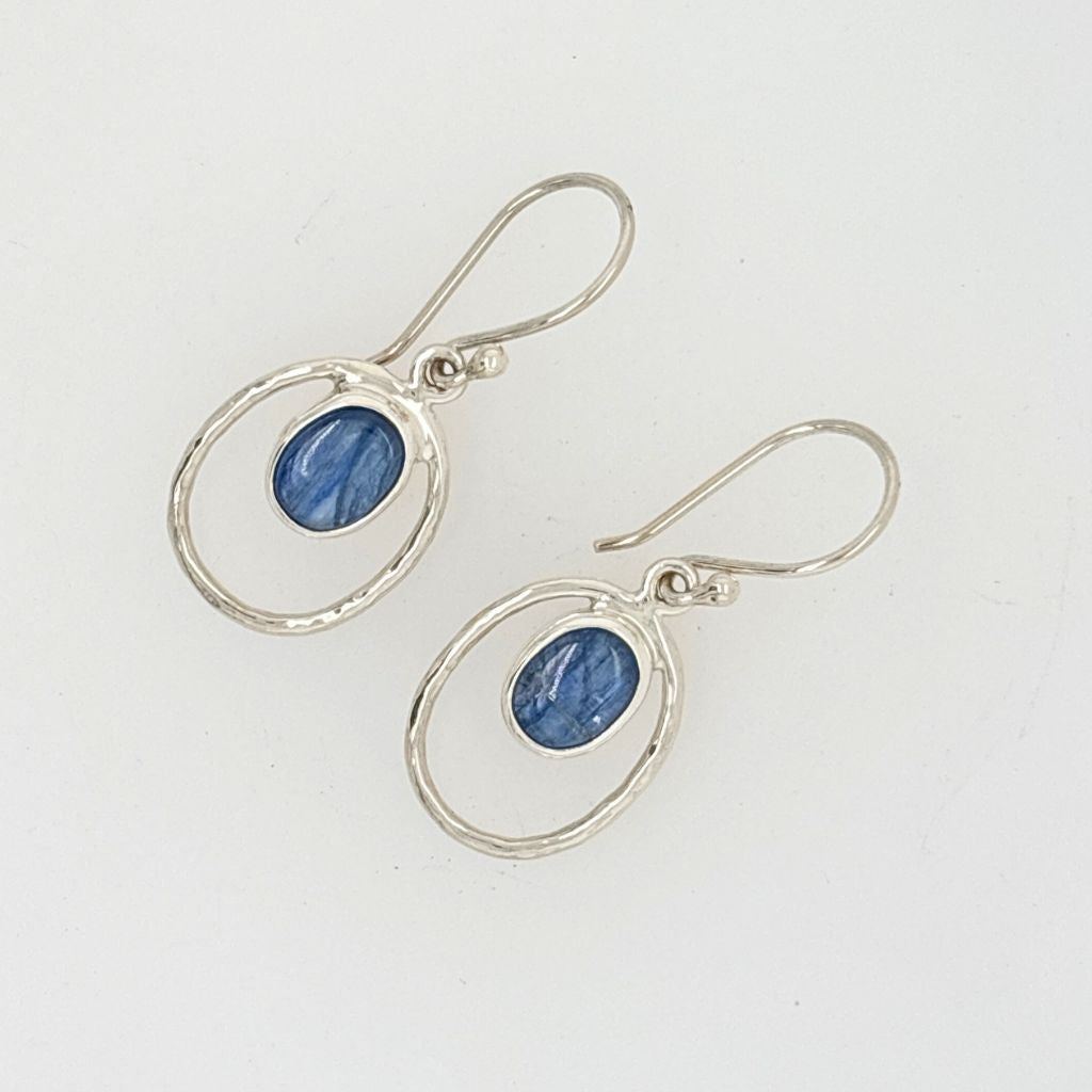 kyanite earrings