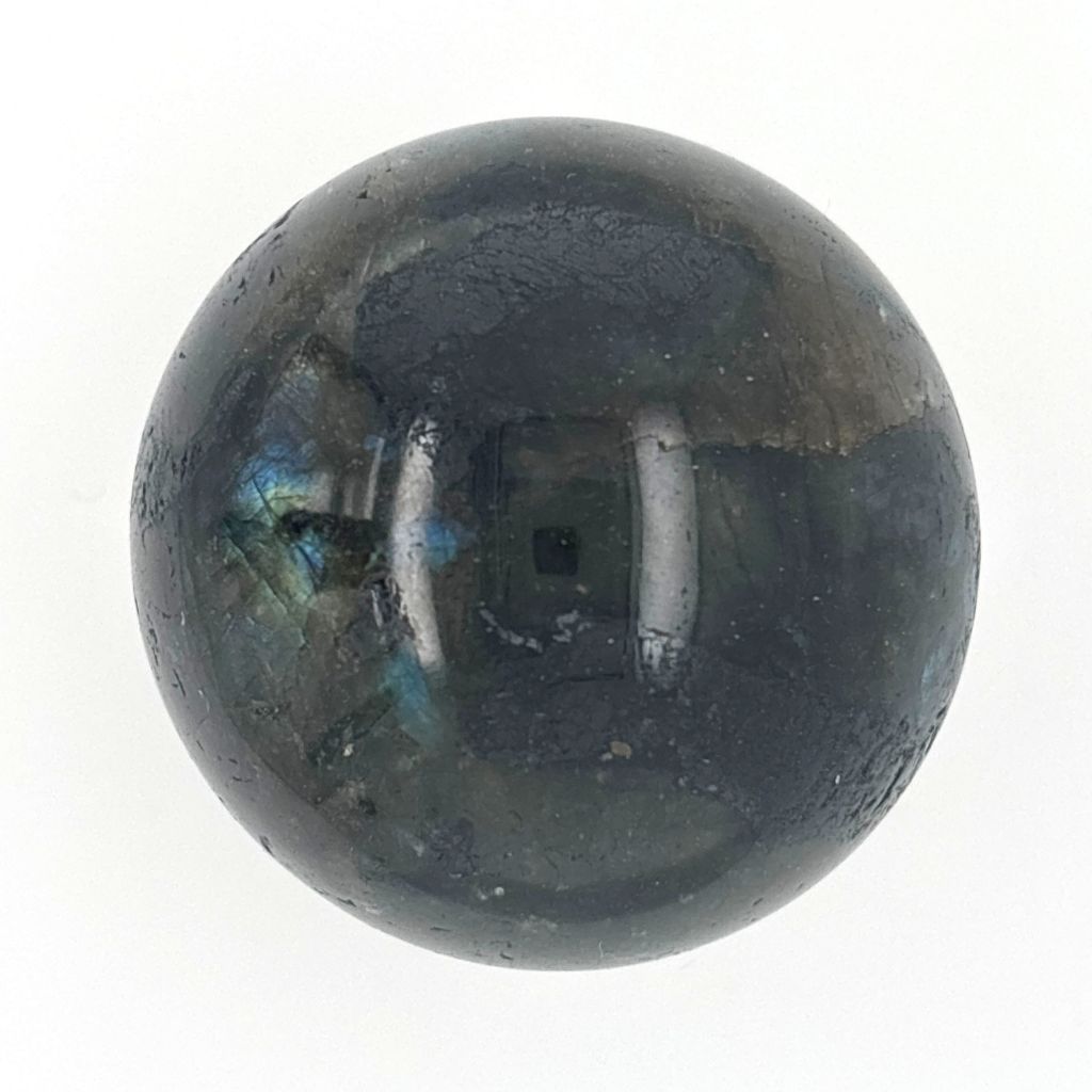 Labradorite Sphere 88g | Flash Labradorite Crystal Ball | Protection Stone