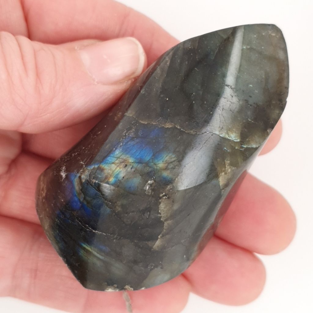labradorite crystal flame