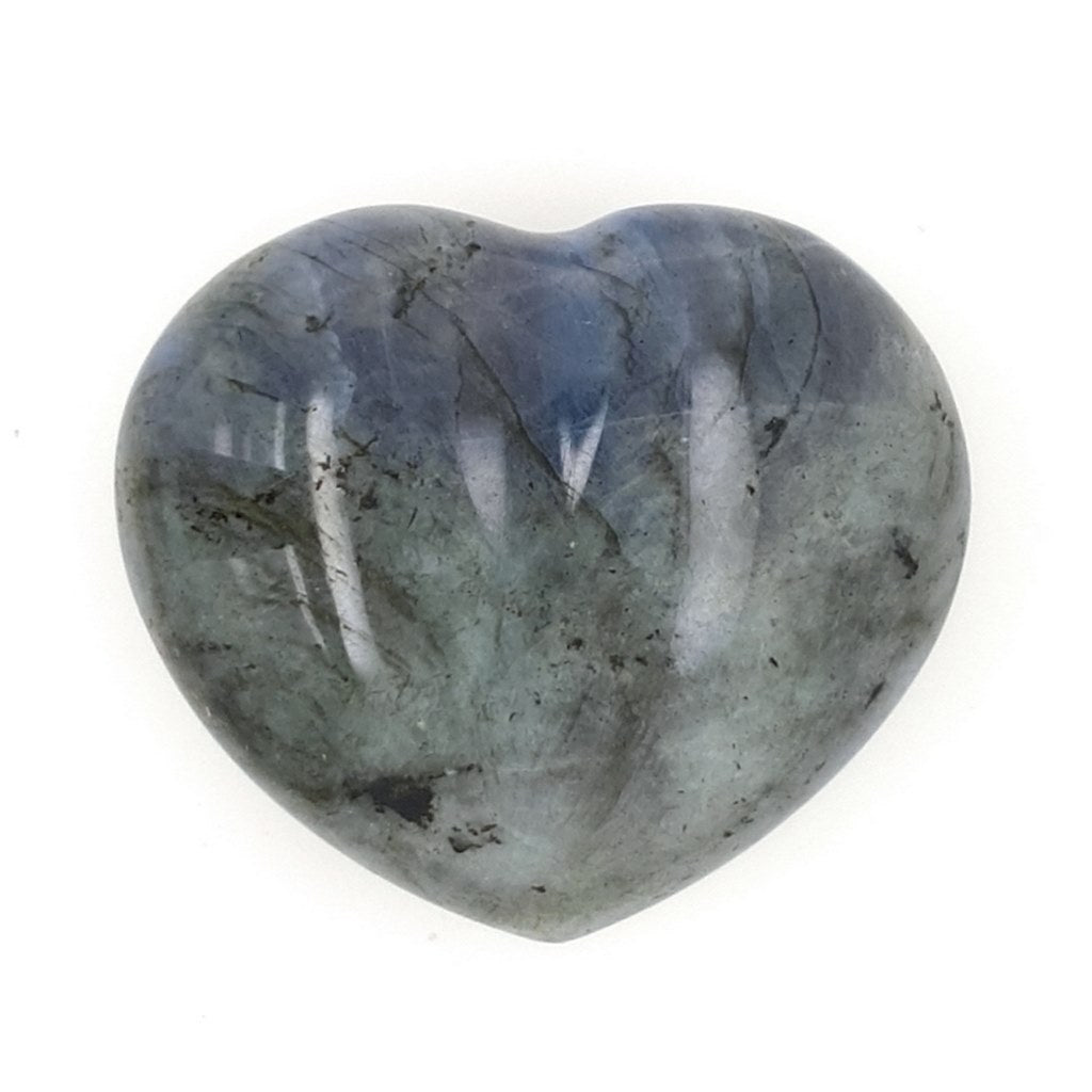 Labradorite Heart - Polished Labradorite Stone