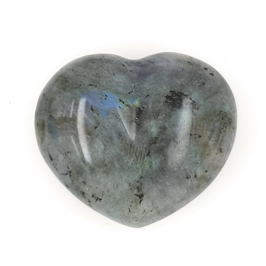 labradorite heart