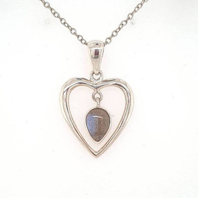 labradorite pendant