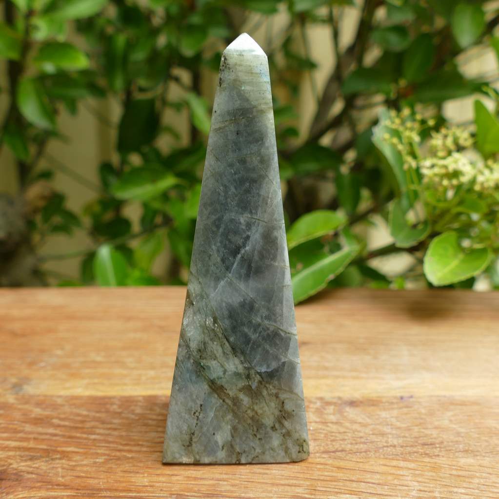 labradorite obelisk