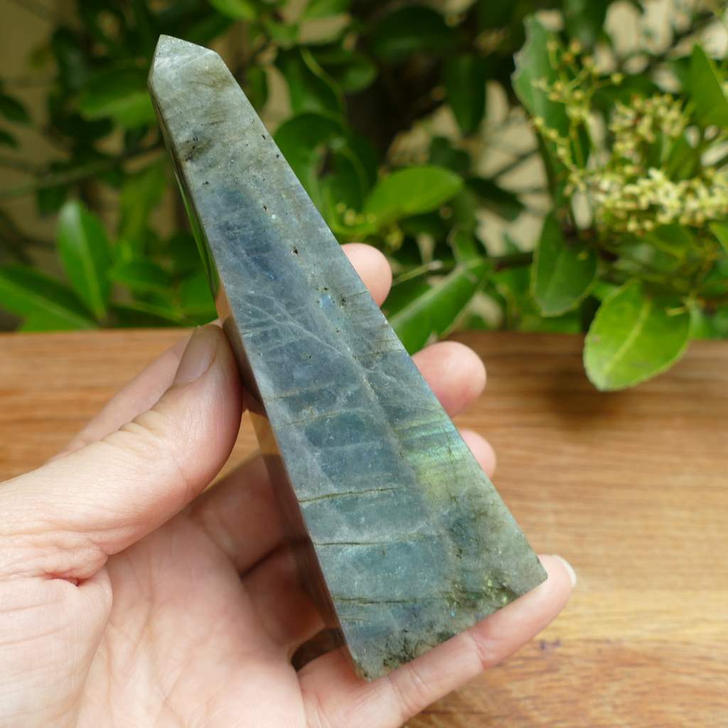 labradorite obelisk