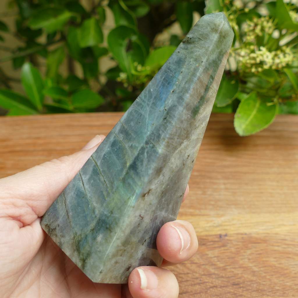 labradorite obelisk