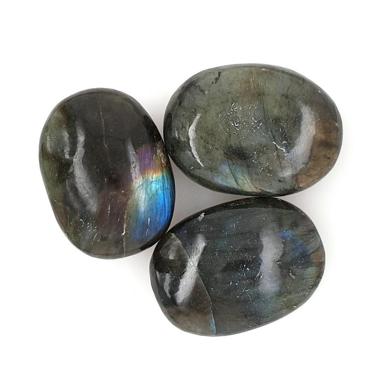labradorite palm stones