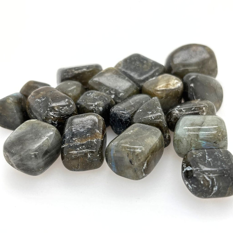 labradorite tumble stones