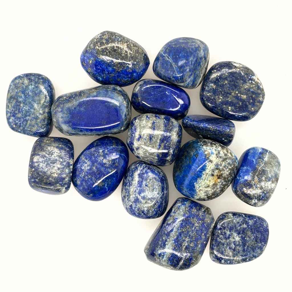 Lapis Lazuli Tumbled Stones - Polished Gemstones