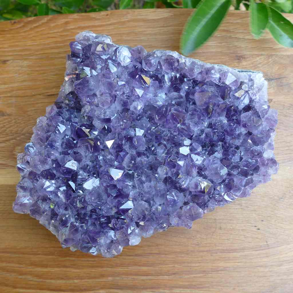 large amethyst cluster