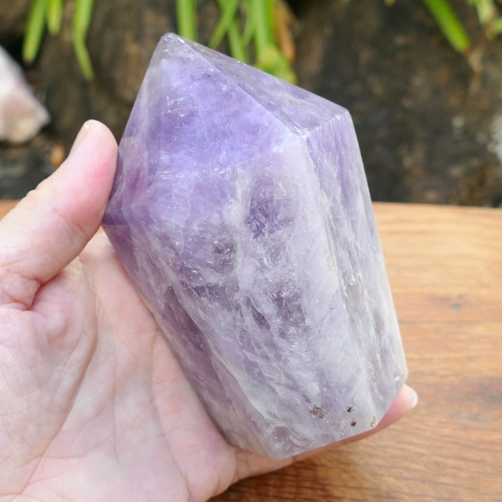 Large Amethyst Point 823g – Natural Amethyst Tower Crystal Australia