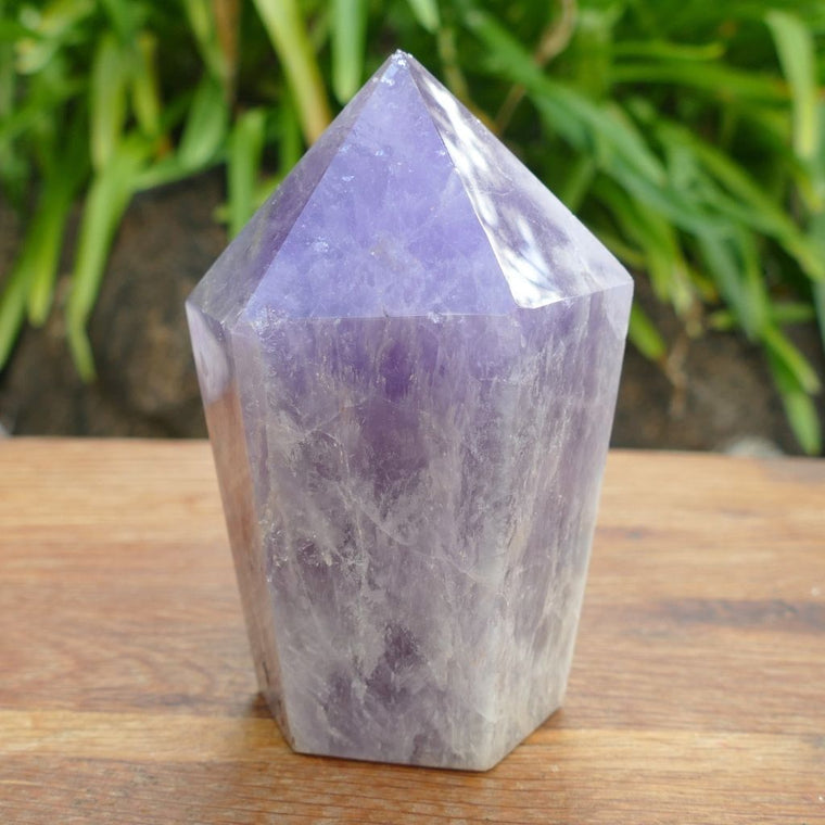 Large Amethyst Point 823g – Natural Amethyst Tower Crystal Australia