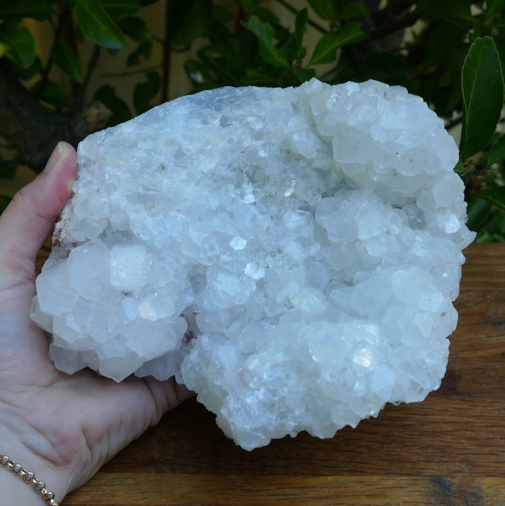large apophyllite cluster