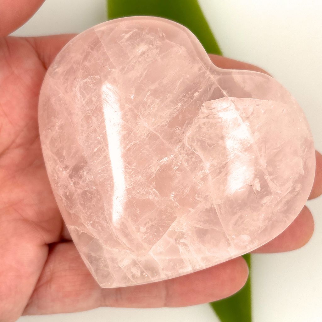 Rose Quartz Heart | Crystal of Love, Healing & Self-Care