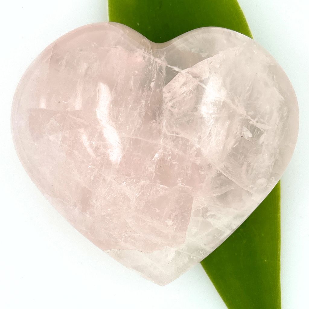 Rose Quartz Heart | Crystal of Love, Healing & Self-Care